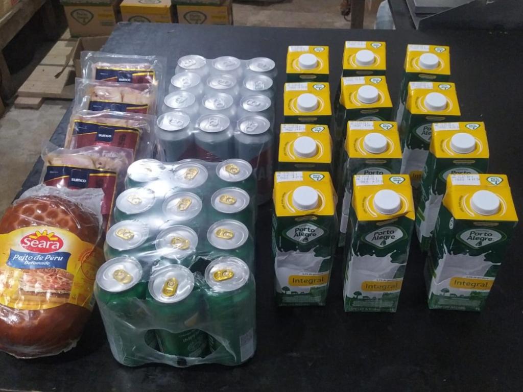 Todos os itens retirados da padaria foram recuperados