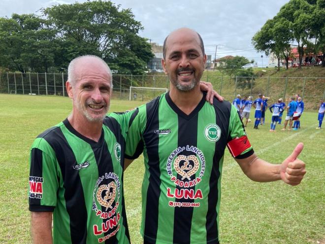 O artilheiro Fabiano e o zagueiro Sidmar estão confiantes no difícil confronto do Veneziano contra o Vila Nova