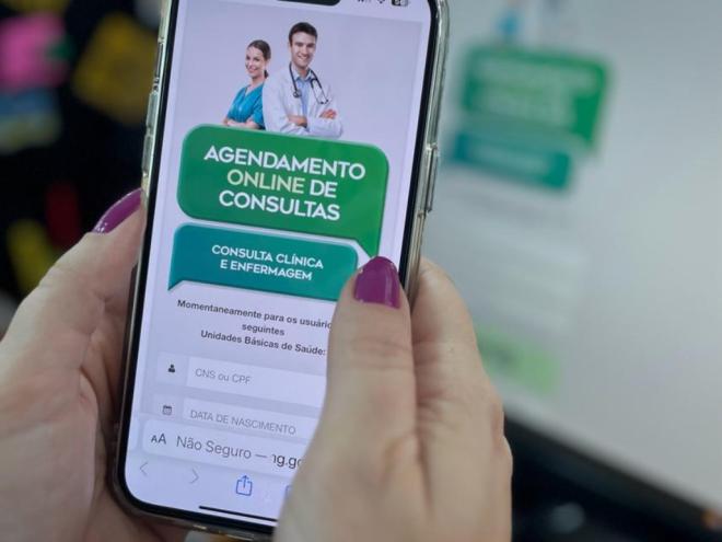 A partir de agora, os usuários da rede de Atenção Básica poderão agendar alguns atendimentos de forma rápida e prática 