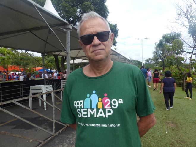 Francisco Leite é morador de Ipatinga há 45 anos 