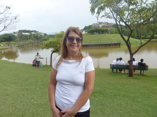 Andréia Helena Ribeiro é moradora de Ipatinga há 47 anos