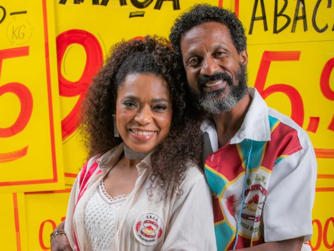 Vilma Melo e Luís Miranda são os protagonistas da série