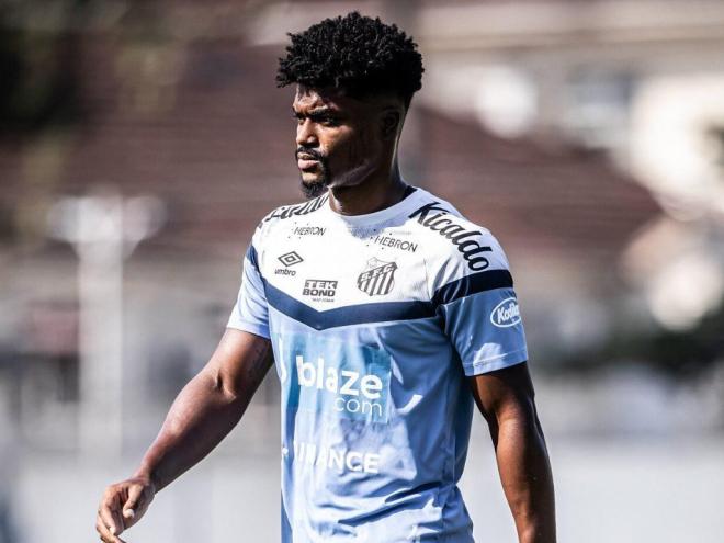 Citado na denúncia, Eduardo Bauerman foi afastado do elenco do Santos por tempo indeterminado 