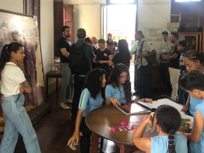 Os visitantes encontram várias atrações na Estação Memória