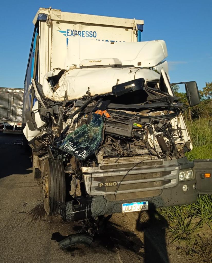 Testemunhas disseram que o motorista saiu sem ferimentos 