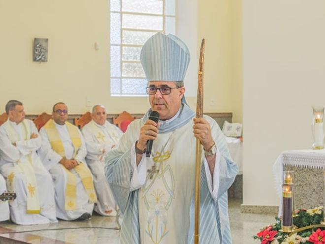 Dom Marco Aurélio falou do Vale do Aço como um lugar de um povo alegre e muito receptivo