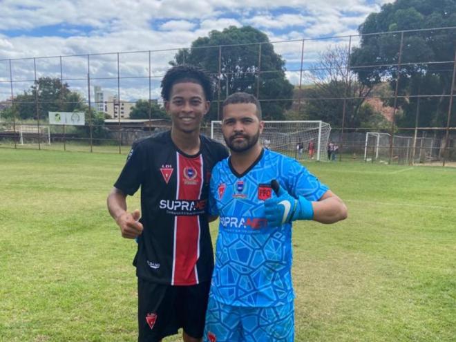 O zagueiro Preto fez o gol da vitória; o goleiro Jhuly defendeu um pênalti que garantiu o resultado