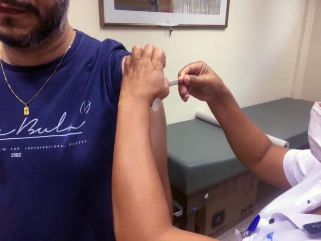 A vacina contra a gripe é recomendada para toda a população não vacinada a partir de 6 meses de idade