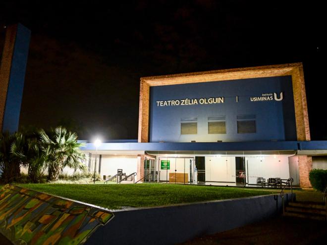 O Teatro Zélia Olguin vai receber o curso gratuito em Ipatinga