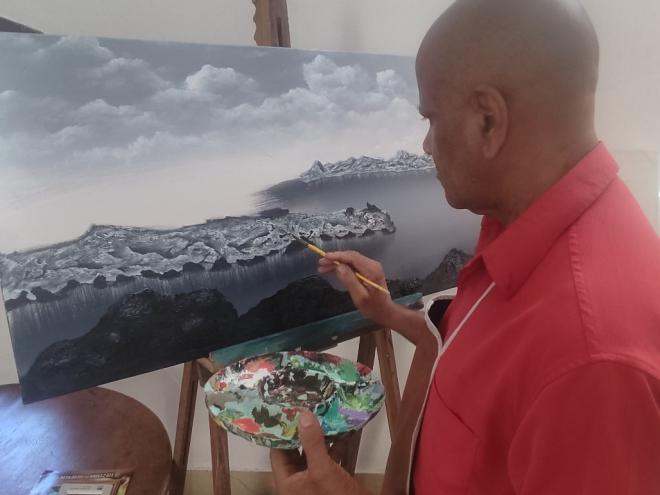 Evidenciando a natureza, quadros em 3D destacam o estilo surrealista de Marcílio Caldeira