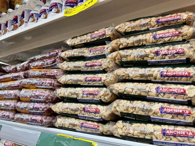 Entre os produtos específicos para a data, o amendoim (57,8%) também ganha destaque