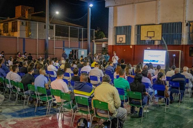 Nas oficinas foram organizados pleitos dos moradores acerca do uso e ocupação do solo da cidade 