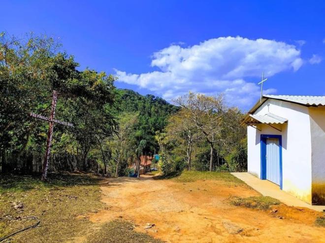 Igreja São Benedito da comunidade Quilombola Comunidade Indaiá, em Antônio Dias