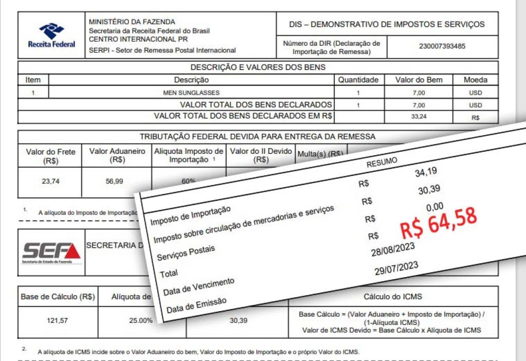 Sem taxas! Compras de até US$ 50 no AliExpress agora são isentas de  impostos de importação 