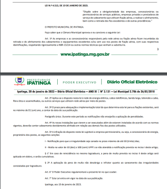 Lei Nº4513 foi sancionada em janeiro deste ano 