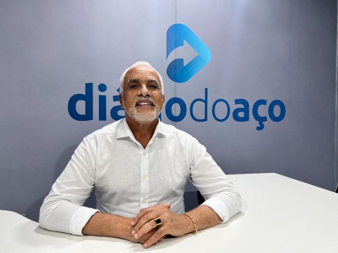 ''Estou tranquilo, não é por dinheiro, é vontade de fazer'', afirmou o ex-prefeito Fabinho, durante entrevista ao Diário do Aço 