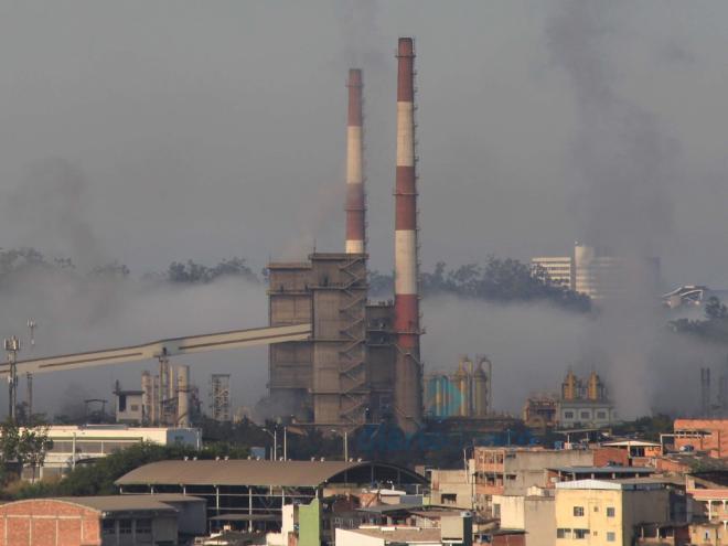A empresa informou que a bateria 5 da Coqueria 3 operava com apenas 25% da sua capacidade e a empresa definiu suspender temporariamente a produção por uma prevenção ambiental