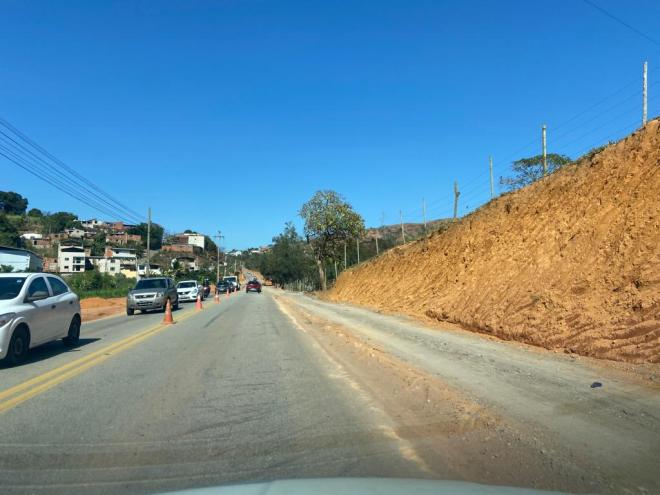 Ao todo serão 3,6 quilômetros de ciclovia na MG-232 