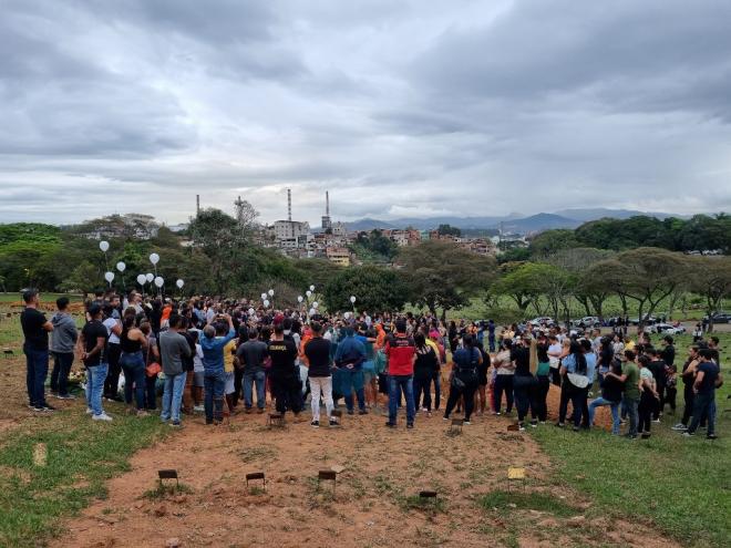 Sepultamento ocorreu no fim da tarde desta quarta-feira, no Cemitério Parque Senhora da Paz 
