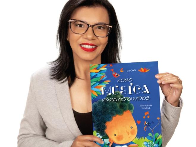 A autora Isa Colli: luz sobre o tema com leveza e sensibilidade
