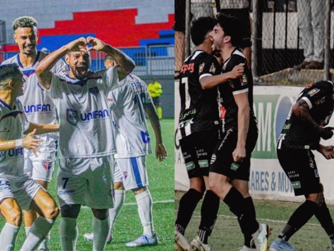  As equipes disputam o jogo de ida das quartas de final em Feira de Santana
