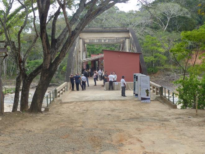 Para comemorar os 33 anos de projeto, foi realizada uma solenidade sobre a Ponte Perdida, no Parque Estadual do Rio Doce