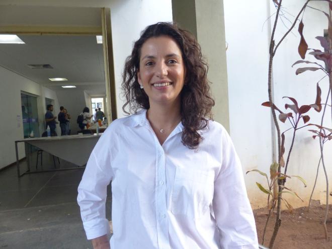 Cecília Fernandes, coordenadora do IEF, apresentou as propostas de intervenções, novos serviços e restrições da concessão