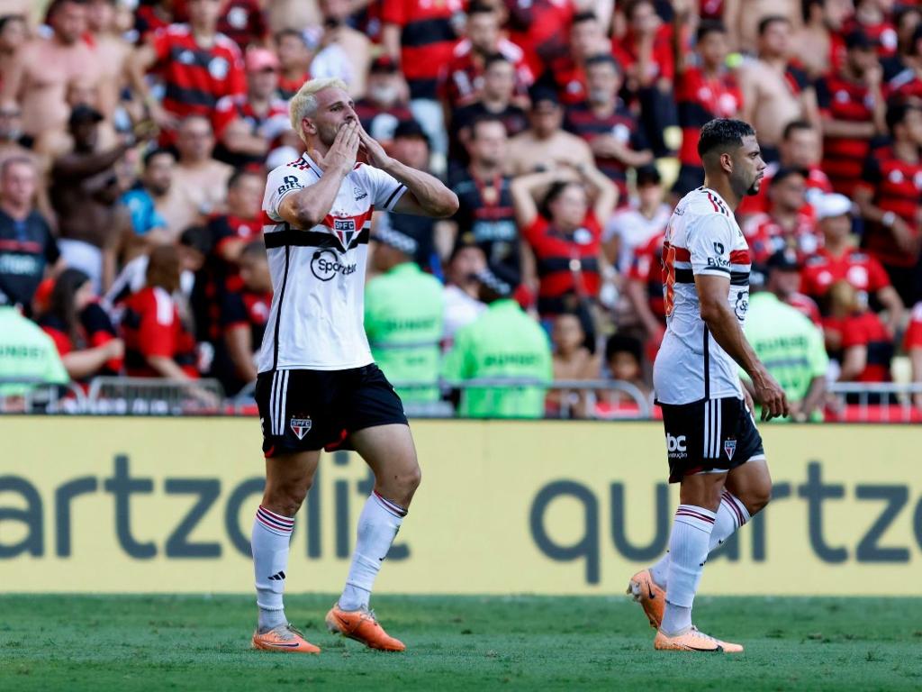 Calleri fez o gol da vitória no Maracanã; volta será no Morumbi no próximo domingo