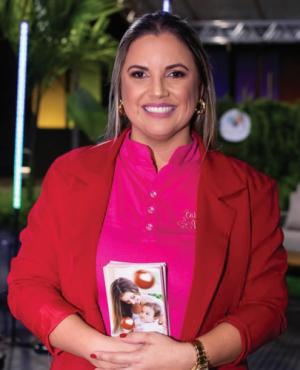 Priscila  Marques criou o projeto 'Coisas de Mãe'