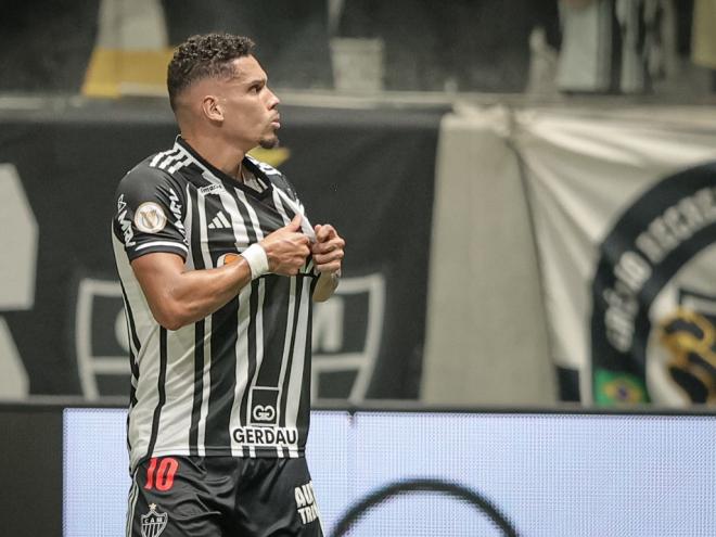 Atacante soma quatro gols na Arena. Galo ainda não sofreu gol no estádio