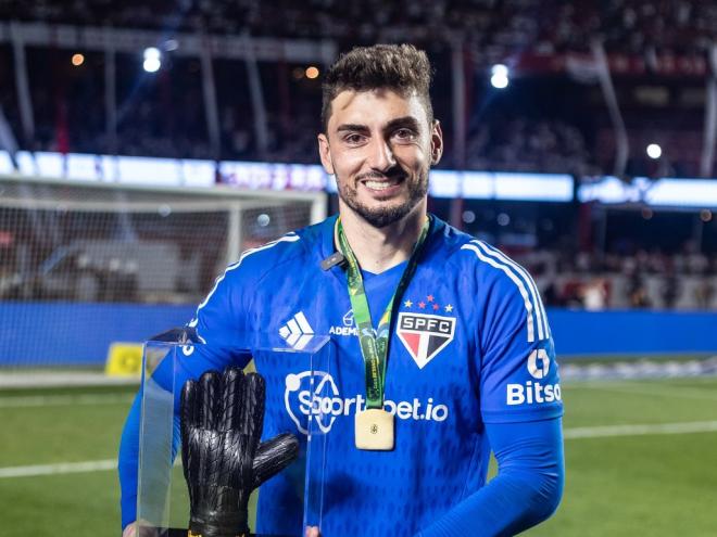 Rafael também foi premiado como o melhor goleiro do torneio