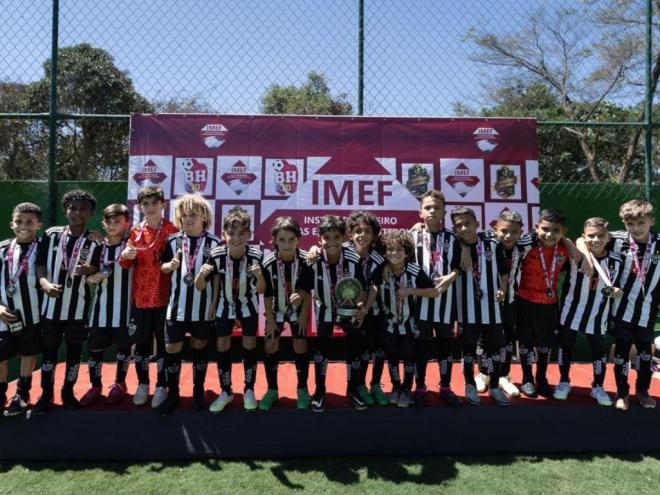 Davi Crispim Campos Guimarães defende hoje o time Sub-8 do Galo