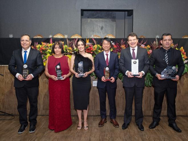 Emílio Chain, Sueli Ana Dias, Elizandra Garcia, Takashi Nakajima, Luiz Ronaldo Godinho e Rogério de Paula 