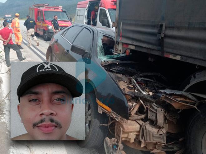 Júlio César Soares de Oliveira, de 35 anos, não resistiu e morreu pouco depois de ser resgatado