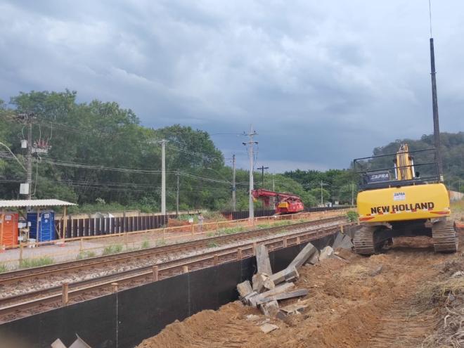 A obra tem previsão de ser entregue no primeiro semestre de 2024