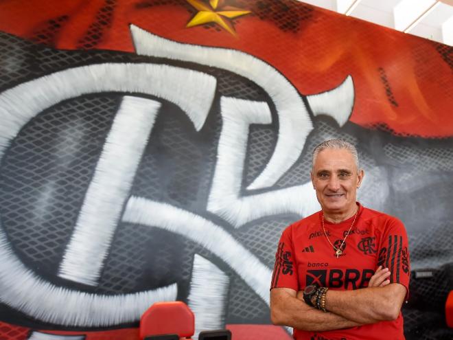 A estreia do treinador no comando do Flamengo será no dia 19, diante do Cruzeiro, no Mineirão 