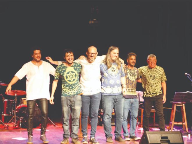 O grupo Nós de Minas marca presença no festival