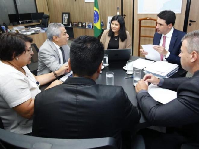 Representantes do Vale do Aço estiveram reunidos com o ministro