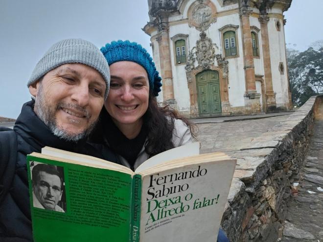 O casal de jornalistas visitou 11 cidades na expedição