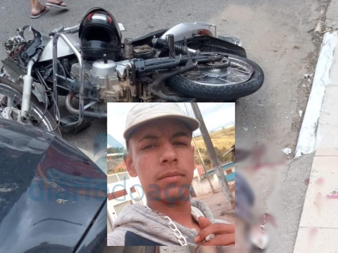 felype, conhecido como Fuinha, morreu no local, antes de ser encaminhado ao hospital