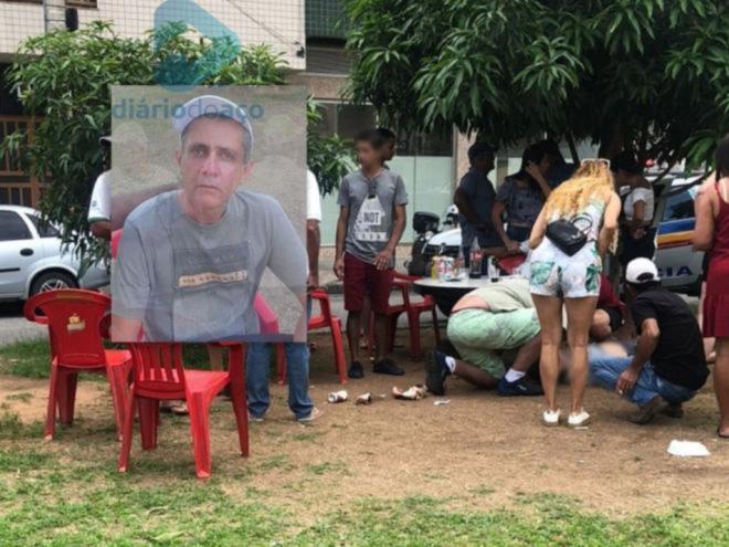 Nivaldo Lopes da Rocha, de 53 anos, foi assassinado por José do Carmo Silva, 56 anos