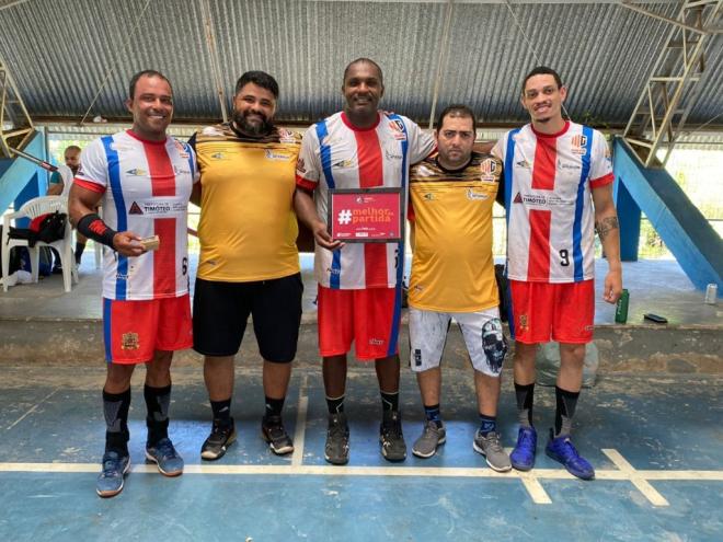 A classificação da equipe timoteense se deu após três triunfos, entre os dias 10 e 12 de novembro 