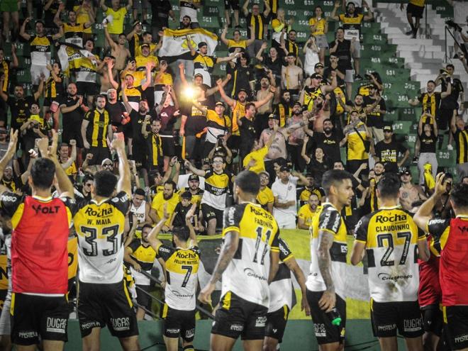 O time de Santa Catarina está garantido na elite do Brasileiro do ano que vem