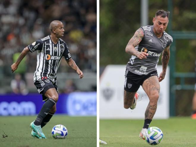 Dupla de jogadores está em baixa com a torcida alvinegra