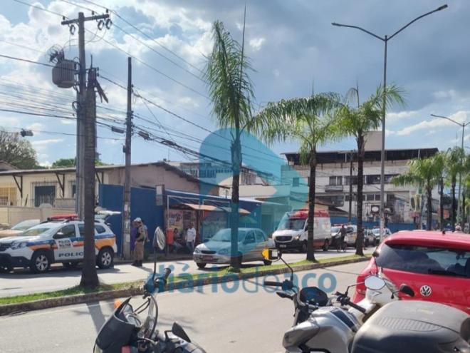 Um dos autores da agressão ao vigia acabou detido por policiais militares 