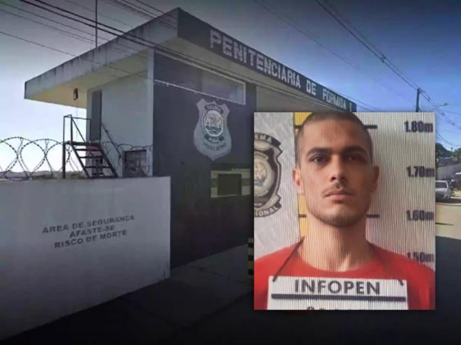 Preso rendeu policial penal na lavanderia, colegas foram socorrer o policial e Fillipim Branco aproveitou para fugir por janela de banheiro de presídio em Formiga