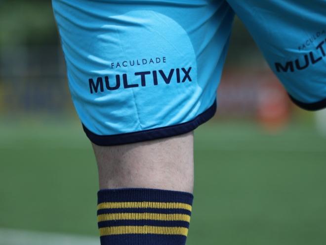 Patrocínio estará estampado no short do uniforme celeste
