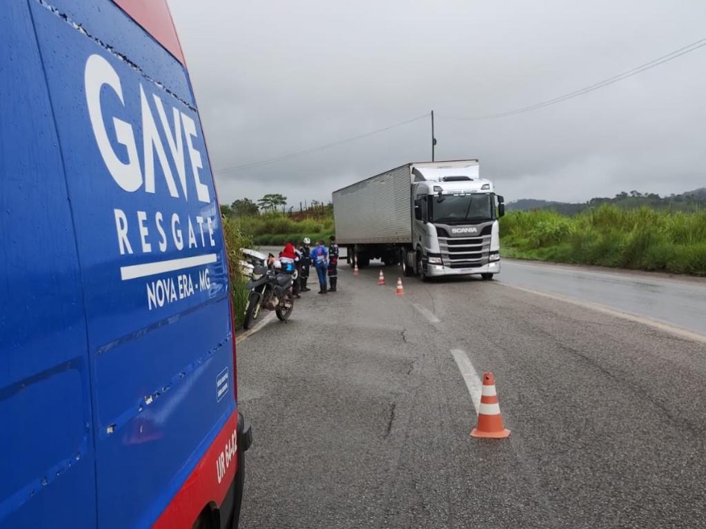 Veículo trafegava na pista sentido a João Monlevade