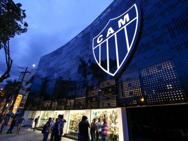  Sede administrativa do Galo localizada no bairro Lourdes, em Belo Horizonte
