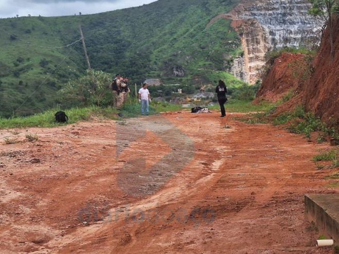 Local onde as vítimas, duas irmãs, foram encontradas amordaçadas, executadas e com mãos e pés amarrados